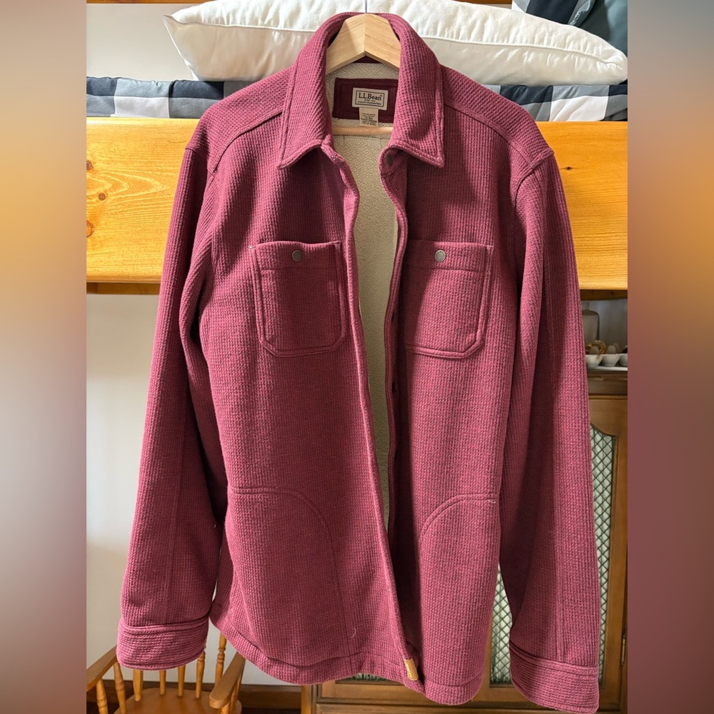 L.L. Bean Lined Shirt Jacket